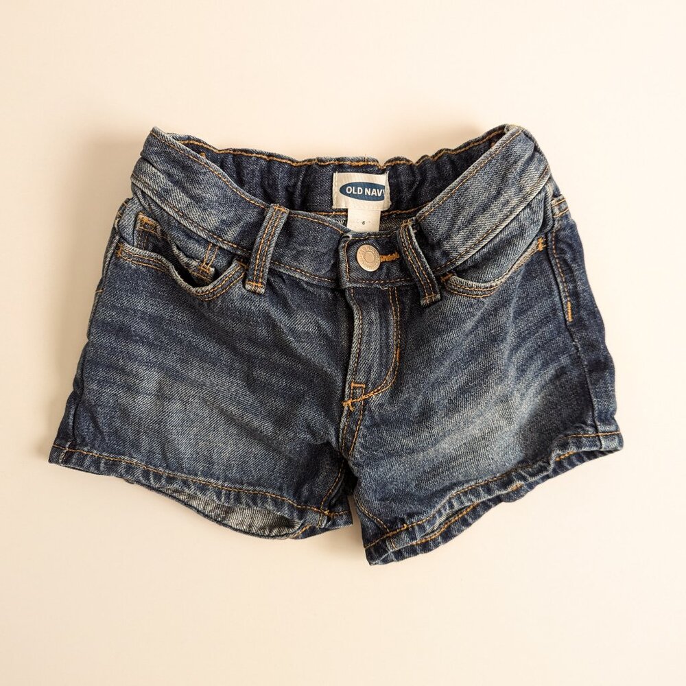 Old Navy Denim Shorts Girls Size 6 VGUC